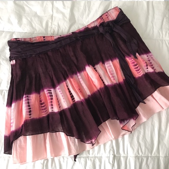 Free People Dresses & Skirts - Free People Boho Desert Dancer Mini Layered Skirt!